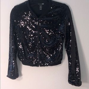 H&M sequin Jacket